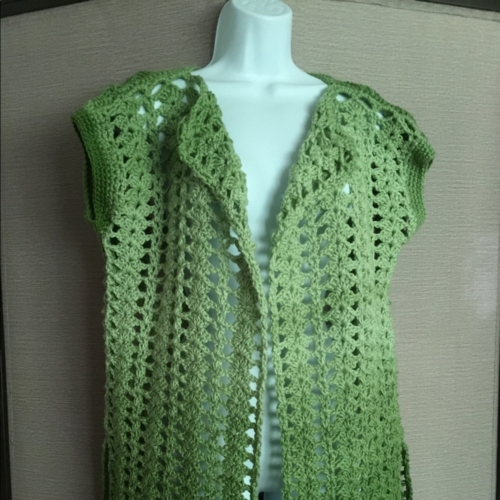Hand made Crocheted top